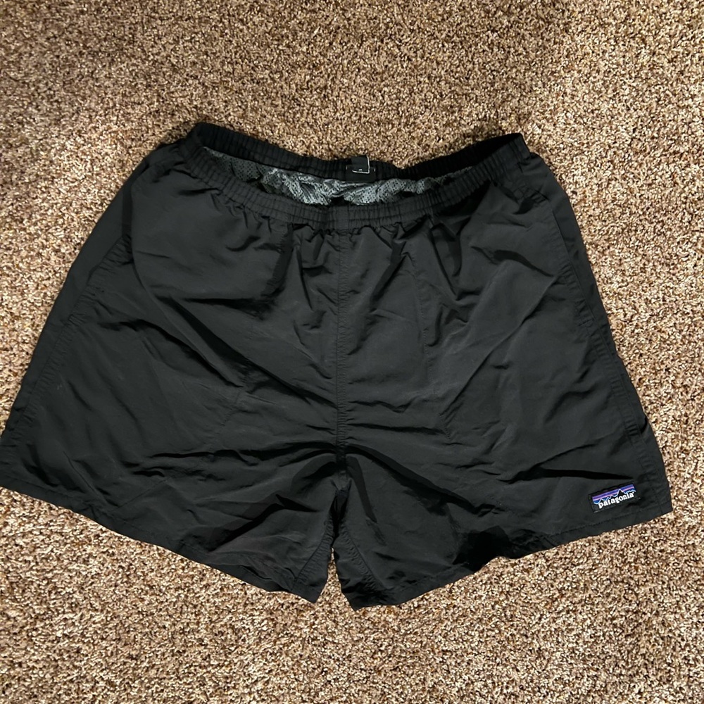 Patagonia Baggies (men’s 5 inch) new with tags, black